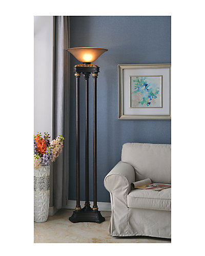 3-Pole Colossus Torchiere Home