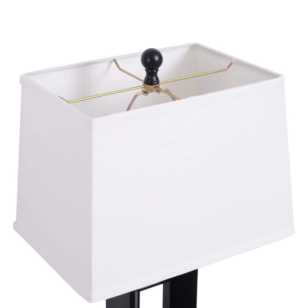 Katherine 27.5 In. White Bedside Lamp Set Of 2
