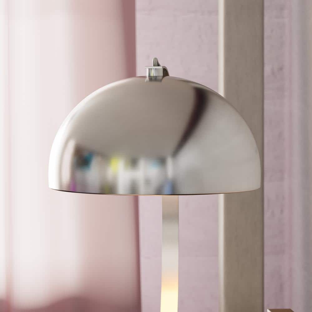 Bubble 17 In. Steel Desk Lamp With Marble Base