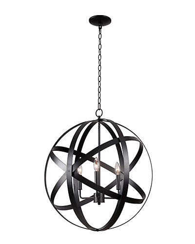  3-Light Global Pendant Home