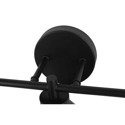  Schoolhouse 5 In. 3-Light Black Vanity Light