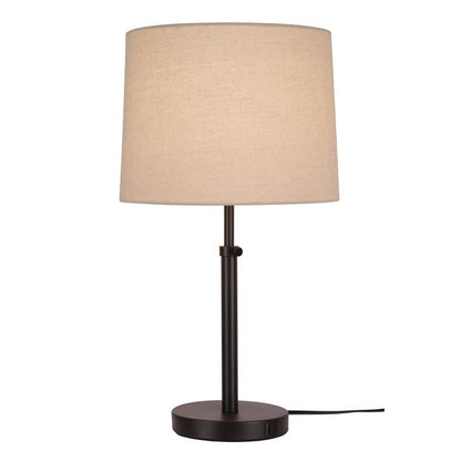  Marlow 24 In. Antique Brass Lamp Set With White Fabric Shade And (Set Of 2)