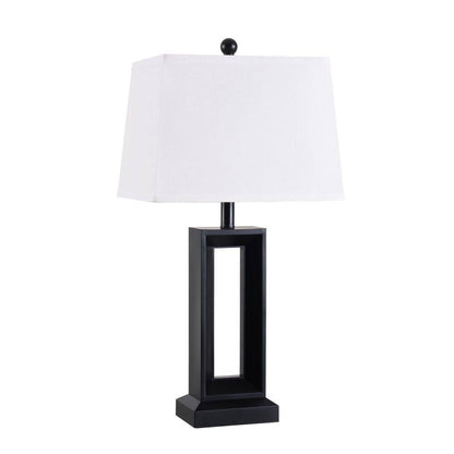  Katherine 27.5 In. White Bedside Lamp Set Of 2