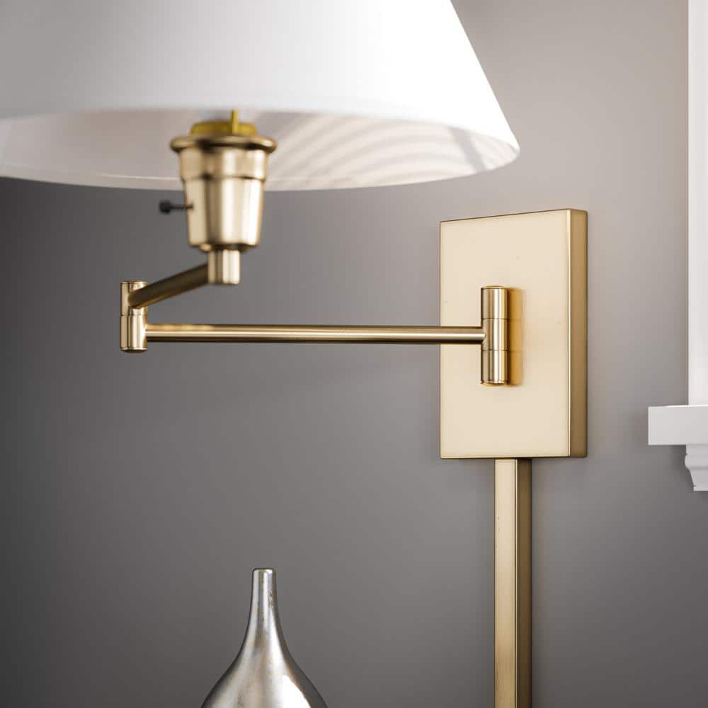  Simplicity Vintage Brass Wall Swing Arm