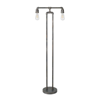  Steam Fitter 55 In. Vintage Metal Floor Lamp